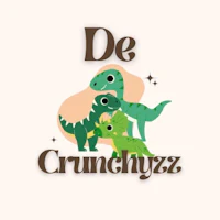 a logo with the words de crunchyz