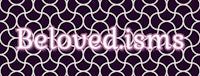 the word belovedisms on a purple background