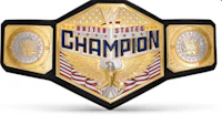 the wwe championship belt is shown on a white background
