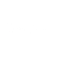 client reviews logo on a black background