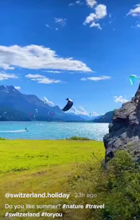 switzerland's best kitesurfing destination - switzerland's best kitesurfing destination