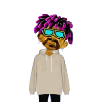 a cartoon of a person wearing sunglasses and a hoodie
