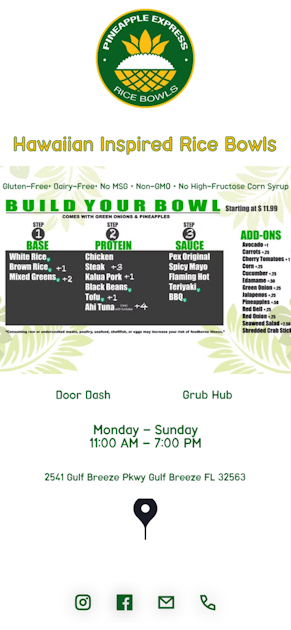 Pineapple Express Rice Bowls