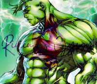 the incredible hulk by person