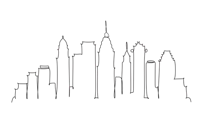 philadelphia skyline png