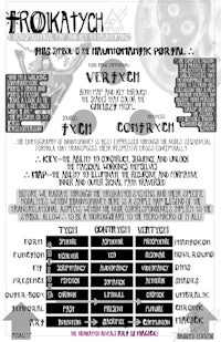 a flyer for a rock festival