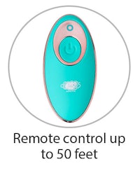 remote control up to 50 feet