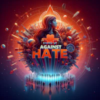 the cover of the game against hate