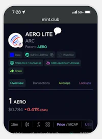 a screenshot of the airo lite app