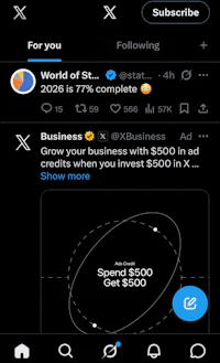 a screenshot of a business app on a phone
