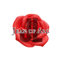 the logo for jean of arc