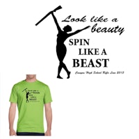 look like a beauty spin like a beast