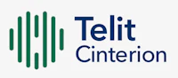 a logo with the words telit citeron