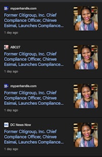 a screenshot of the tweets from a group of people