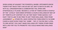 a pink background with a message on it