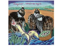 a painting of a group of women in a field