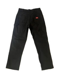 dickies men's cargo pants - black