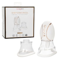 empowered breast pump - white