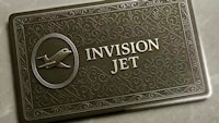 a metal plate with the word invasion jet on it