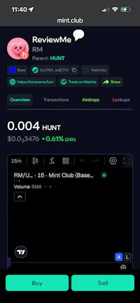 a screenshot of a mobile phone with a review app on it