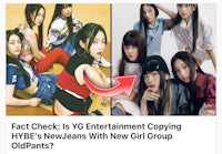 fact check yeoyeon's new gi gang with yeoyeon's old g