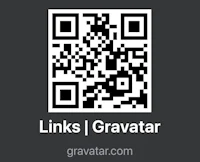 links gravetar qr code