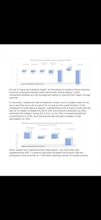 a document with a blue and blue bar graph