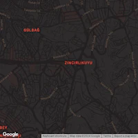 a map showing the location of zindaluvu