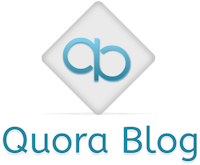 a logo with the words quara blog