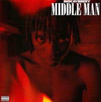 the cover of middle man, featuring a woman with dreadlocks