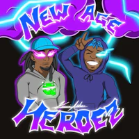 the cover of the new age heroz album