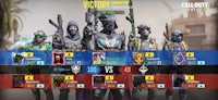 a screenshot of the apex legends roster