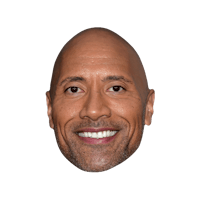 dwayne johnson face mask