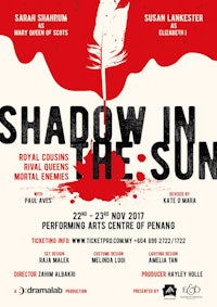 the poster for shadow in the sun