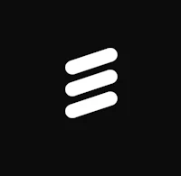 the s logo on a black background