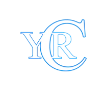 the yrc logo on a black background