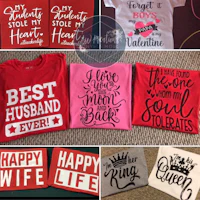 valentine's day shirts for husband and wife