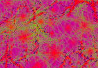 a purple and red background with a lot of lines