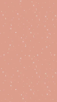 a pink background with stars on it