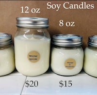 natural soy candles - screenshot