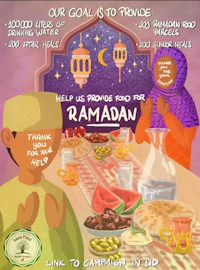 a poster for the ramadan campaign