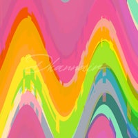 a colorful abstract background with wavy lines