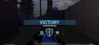 a screenshot of a game with the word victory on it