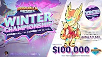 a poster for the winter championship