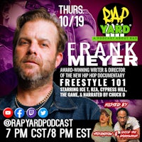 a flyer for the frank meyer podcast