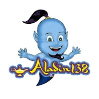 the logo for aladdin 138