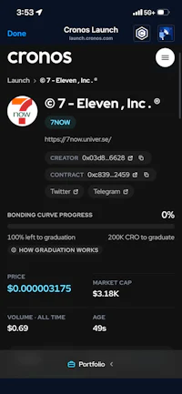 a screenshot of the crono app on an iphone