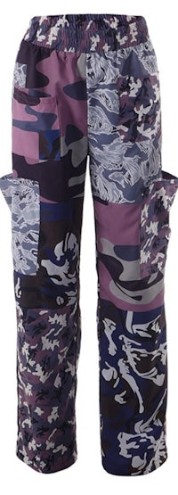 a women's camouflage cargo shorts with pockets