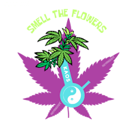 smell the flowers tee
