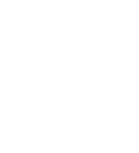 a white square on a black background